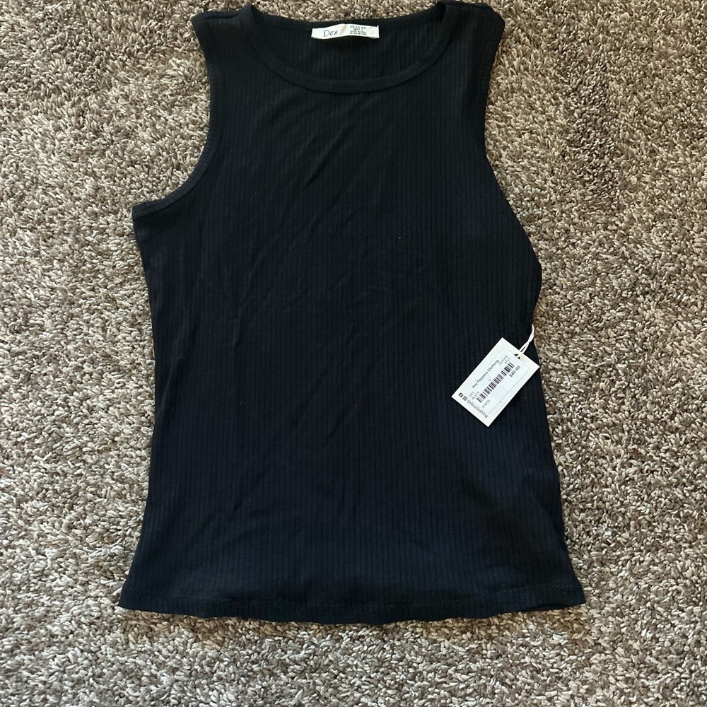 Dex Black Muscle Tee